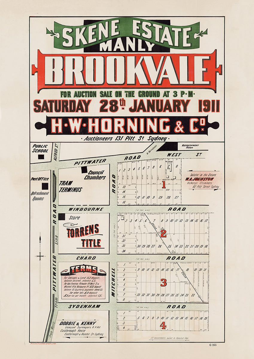 Pittwater Rd, Alfred St, West St, Winbourne Rd, Chard Rd, Sydenham Rd, Mitchell Rd, Brookvale NSW 1911