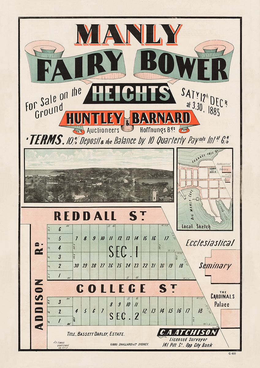 Reddall St, Addison Rd, College St, Manly NSW 1885