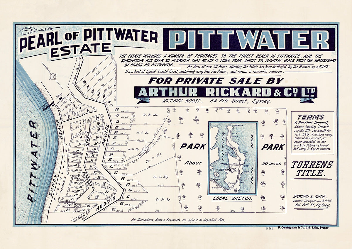 Hudson Pde, Delecta Ave, Clareville, Avalon Beach, Pittwater NSW