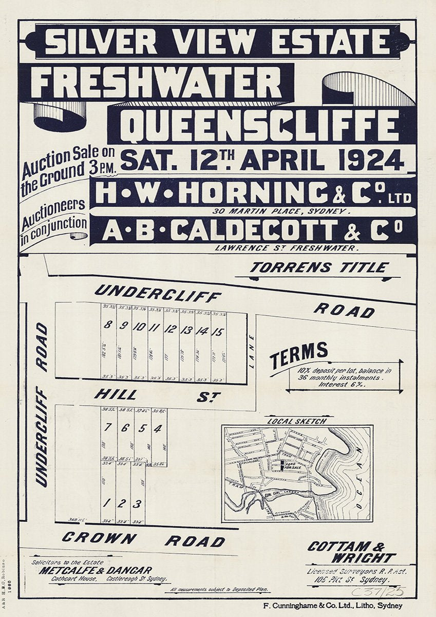 Undercliff Rd, Crown Rd, Hill St, Freshwater NSW 1924