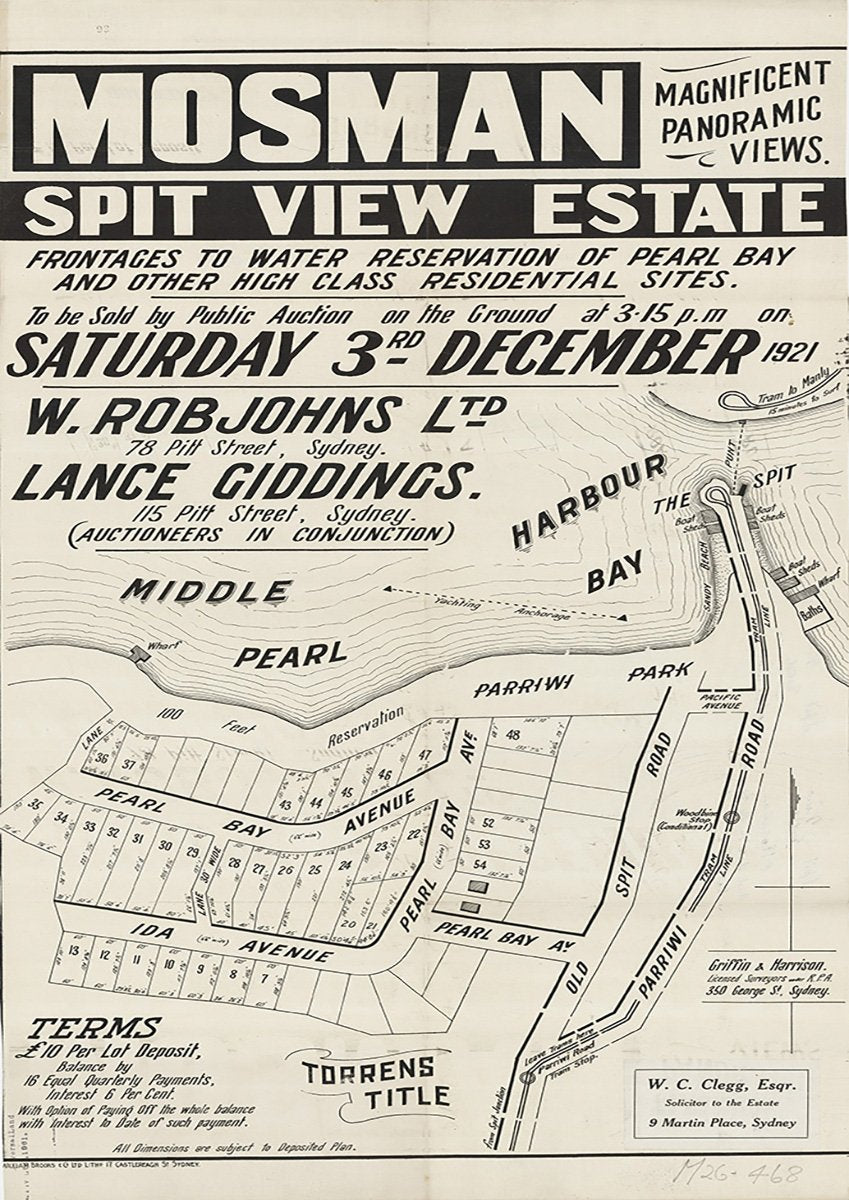 Pearl Bay Ave, Ida Ave, Old Spit Rd, Spit Rd, Mosman, Beauty Point NSW 1921