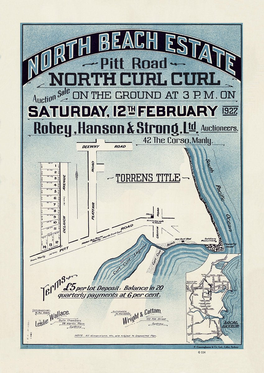 Pitt Rd, Delaigh Ave, Playfair Rd, North Curl Curl, DeeWhy Rd, Griffin Rd, Curl Curl NSW 1927