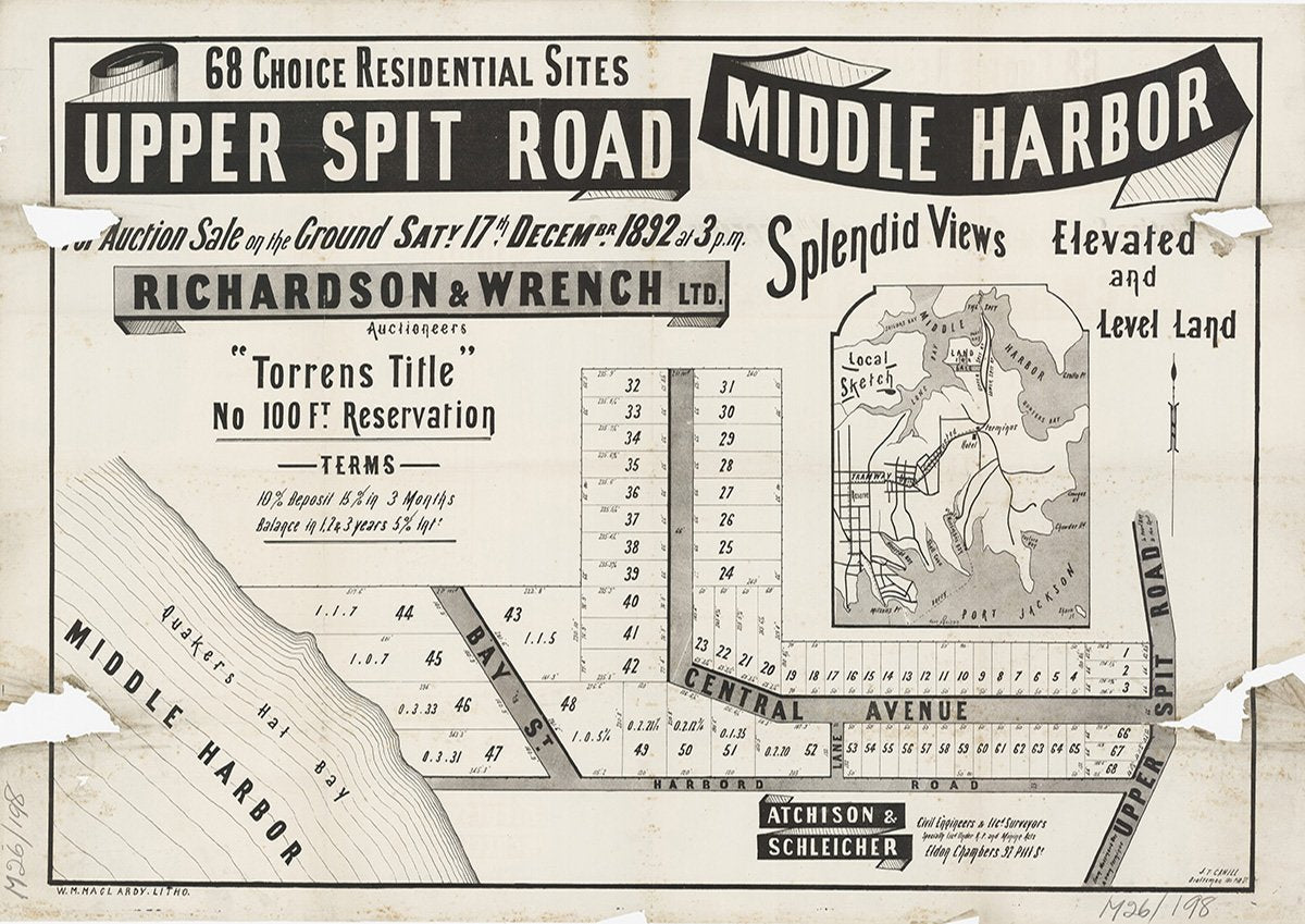 Central Ave, Bay St, Harbord Rd, Upper Spit Rd, Quakers Rd, Mosman NSW 1893