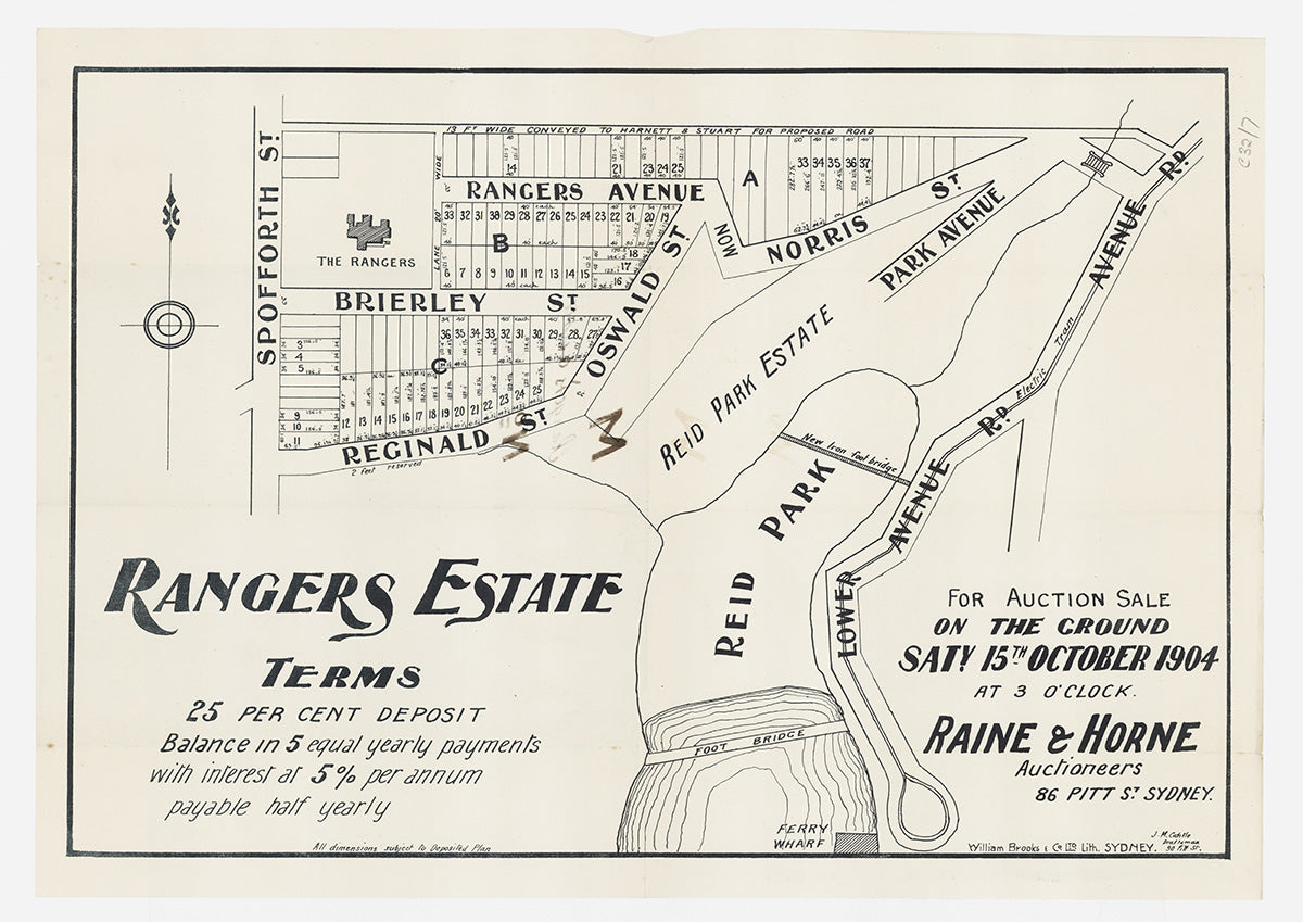 Rangers Ave, Brierley St, Reginald St, Oswald St, Norris St, Spofforth St, Park Ave, Avenue Rd, Lower Ave Rd, Cremorne, Mosman NSW 1904