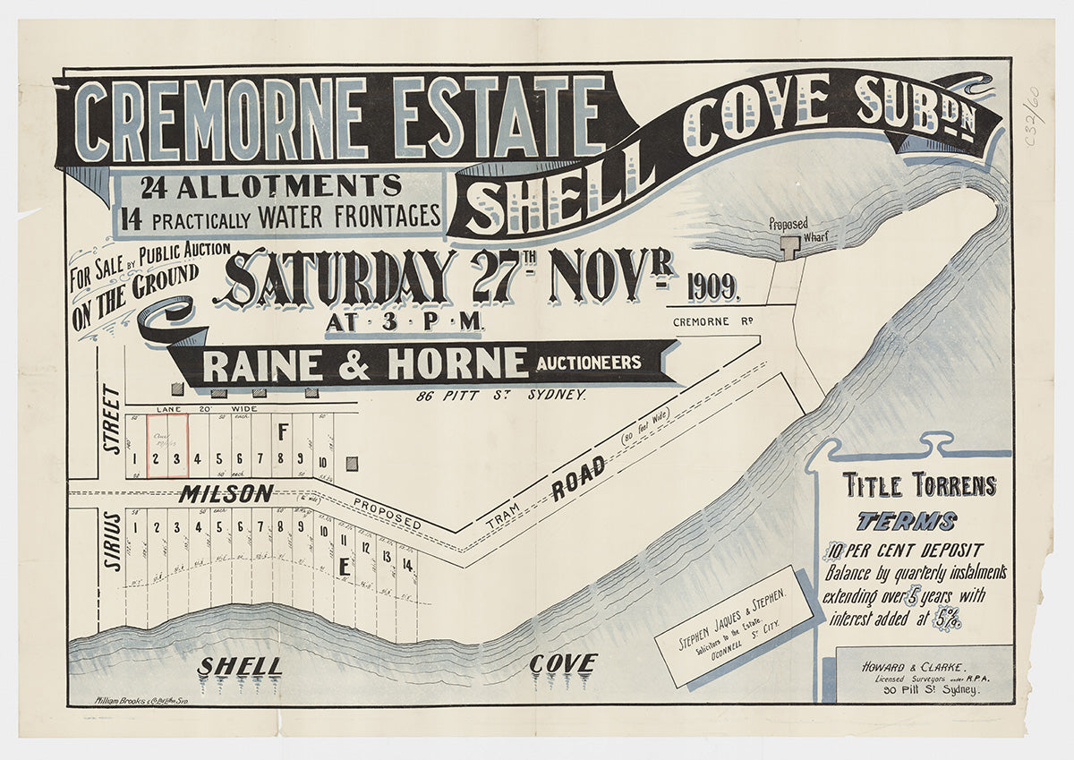 Milson Rd, Sirius St, Cremorne Rd, Cremorne Point, Mosman NSW 1909