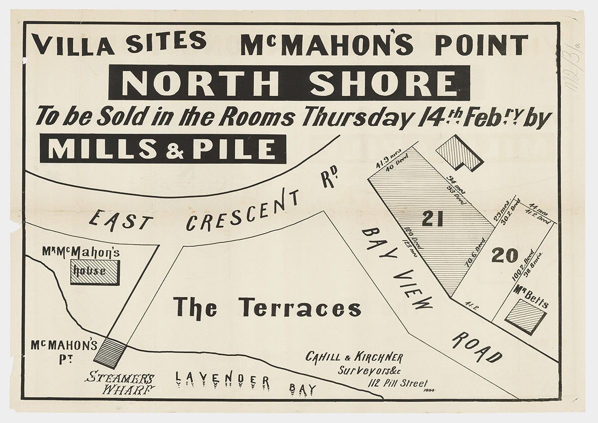 East Crescent Rd, Bay View Rd, McMahons Point NSW