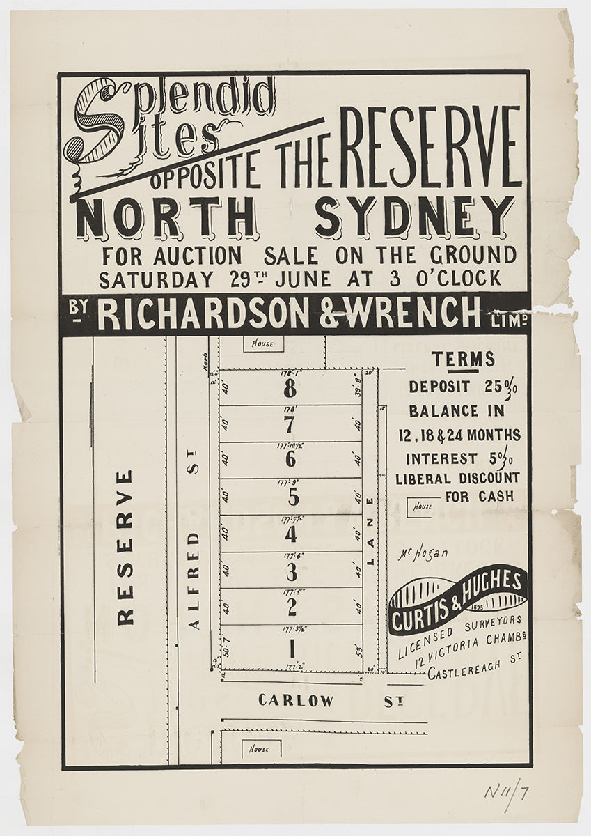 Alfred St, Carlow St, West St, North Sydney NSW