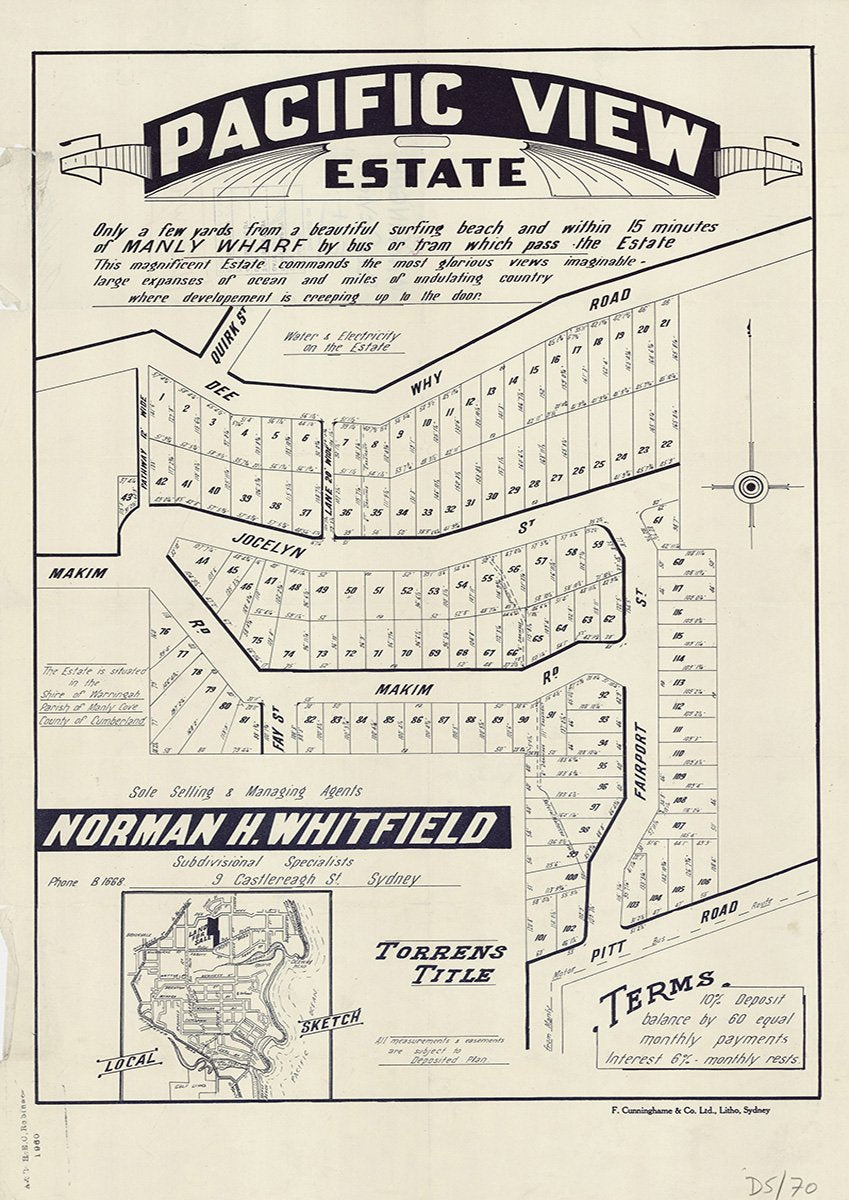 Dee Why Rd, Fairport St, Makin Rd, Jocelyn St, Pitt Rd, Quirk St, Makim Rd, Fay St, North Curl Curl NSW