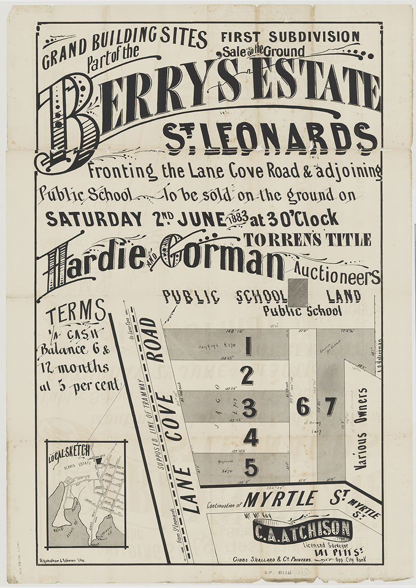 Lane Cove Rd, Myrtle St, Pacific Hwy, North Sydney, Crows Nest NSW 1883