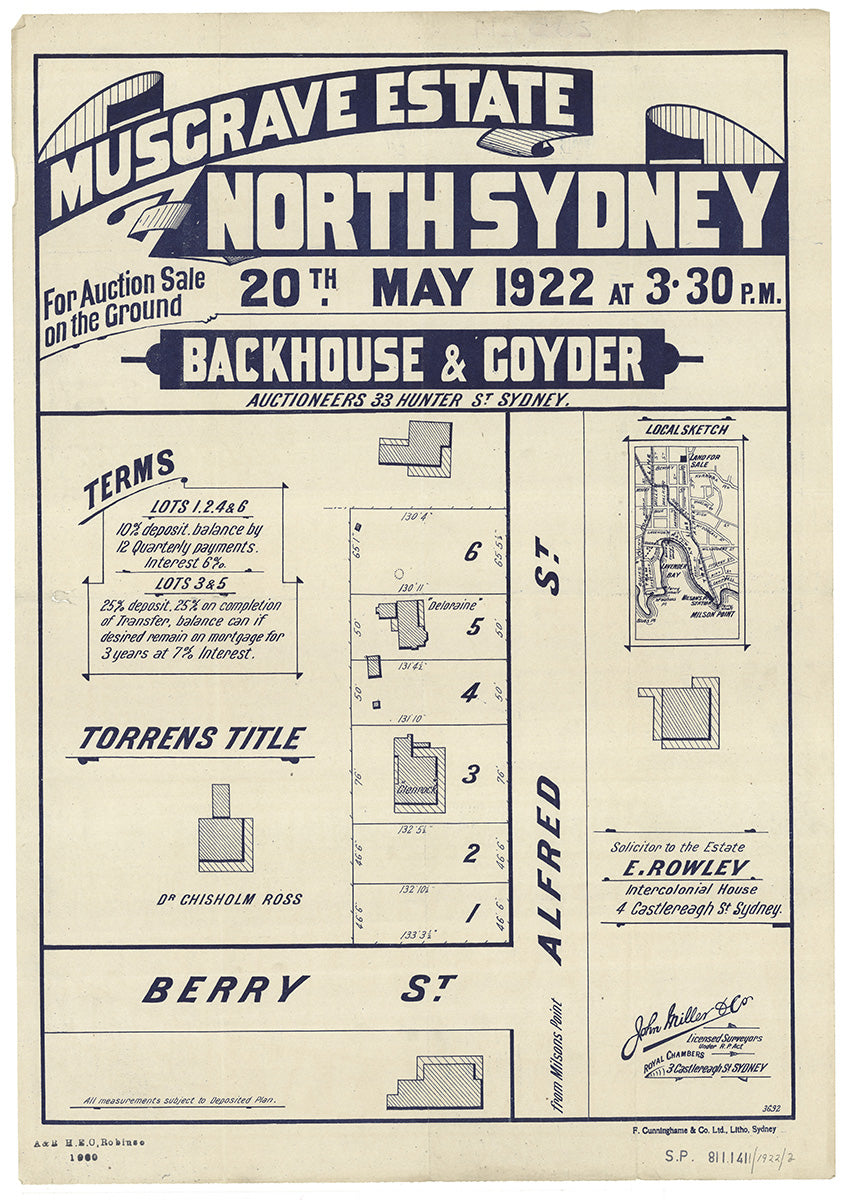 Berry St, Alfred St, North Sydney, Neutral Bay NSW 1922