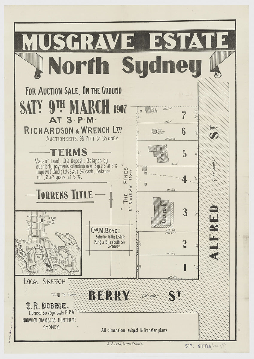 Alfred St, Berry St, North Sydney, Neutral Bay NSW 1907