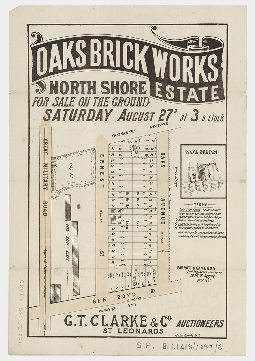 Ernest St, Oaks Ave, Ben Boyd Rd, Military Rd, Great Military Rd, Neutral Bay, North Sydney NSW 1887