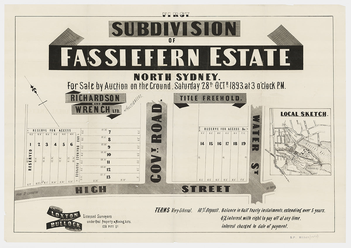 High St, Water St, Clark Rd, North Sydney NSW 1893