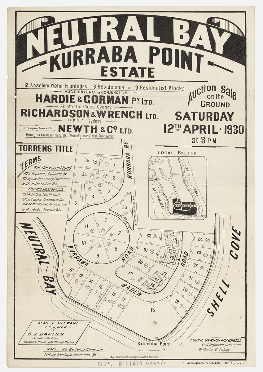 Kurraba Rd, Baden Rd, Kurraba Point, North Sydney NSW 1930