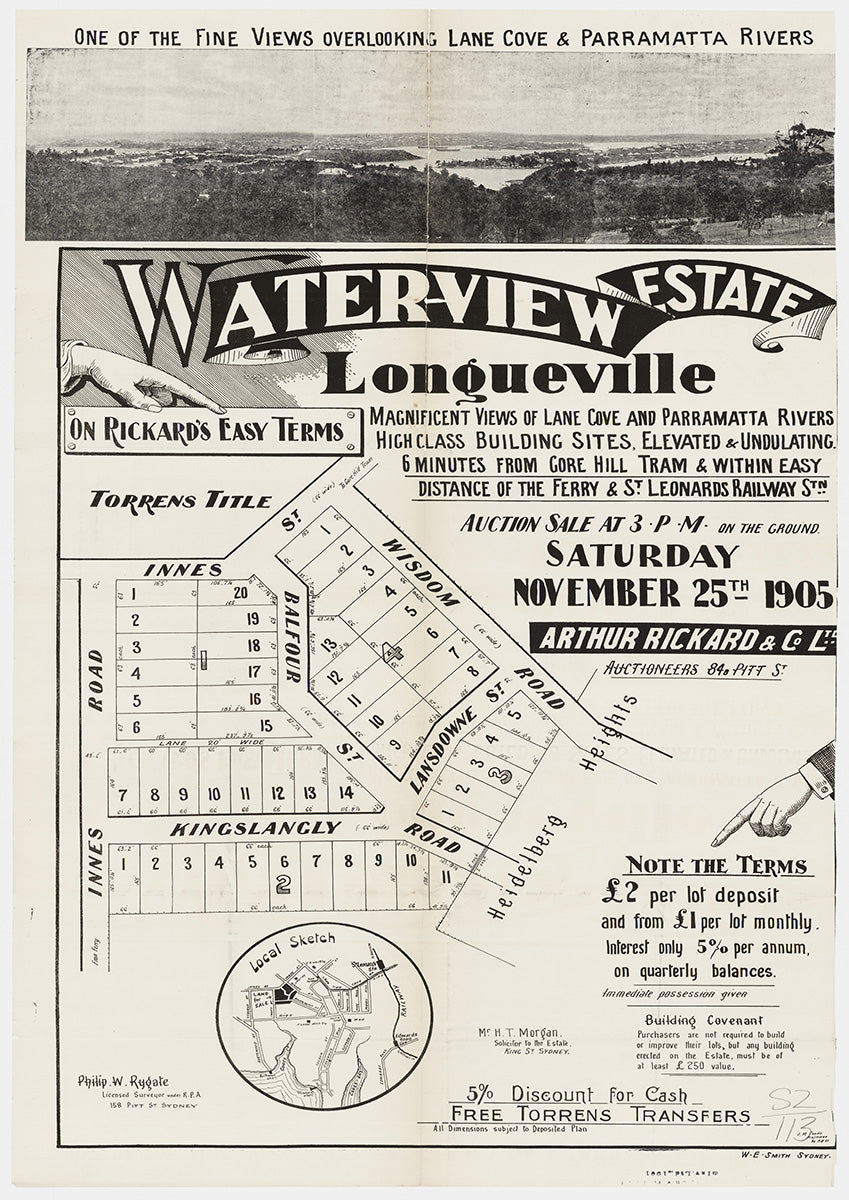 Innes Rd, Wisdom Rd, Lansdowne St, Kingslangly Rd, Balfour St, Hinkler St, Greenwich, Lane Cove NSW 1905