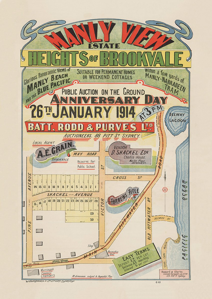 Middle Harbour Rd, White St, West St, Wanganella St, Beach St, Sydney Rd, Balgowlah NSW 1886