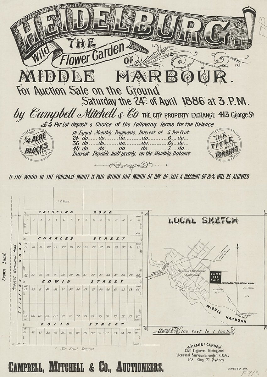 Charles St, Edwin St, Colin St, Killarney Heights NSW