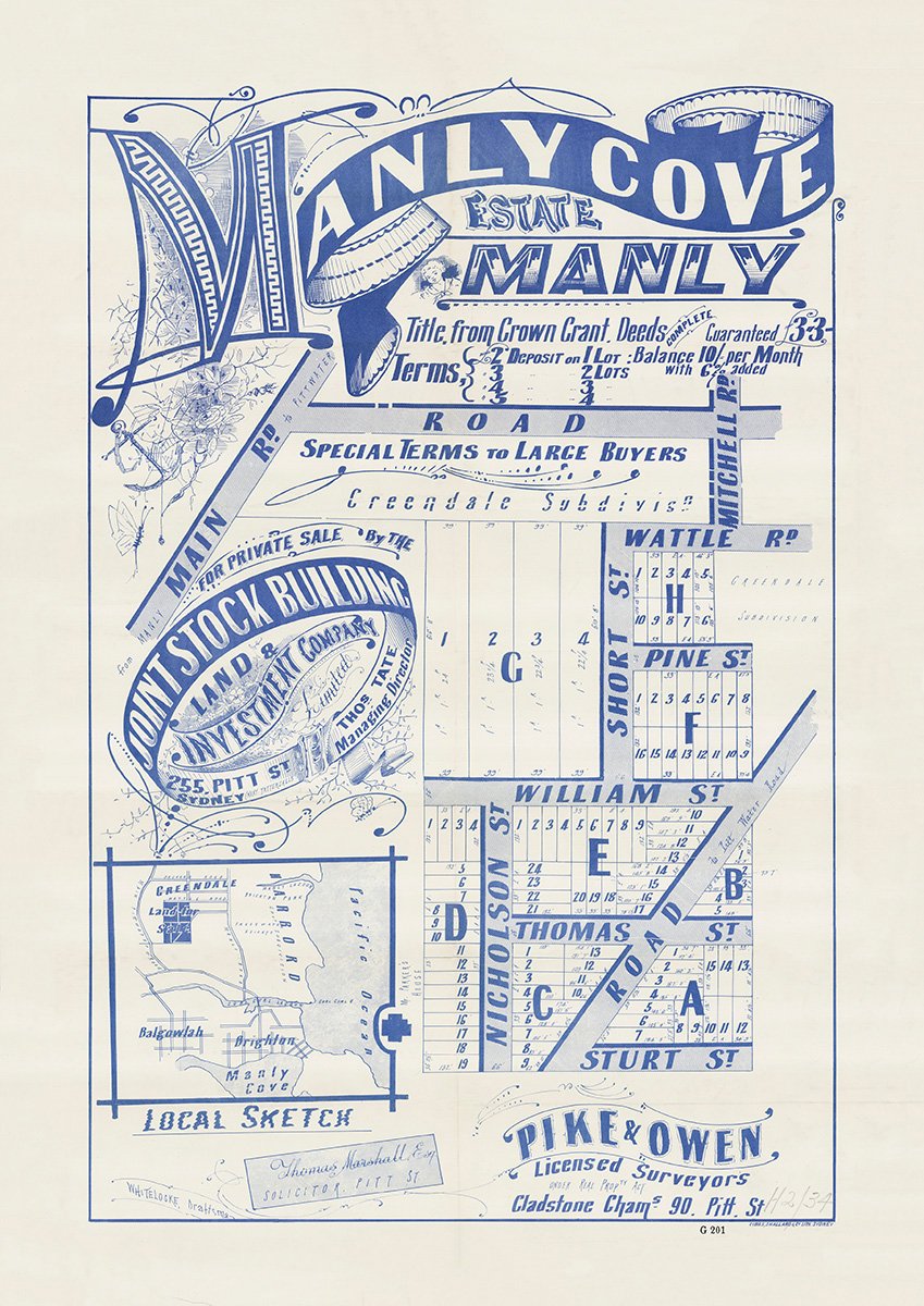 Mitchell Rd, Wattle Rd, Short St, Pine St, William St, Nicholson St, Thomas St, Sturt St, Amourin St, Corrie Rd, North Manly, Freshwater NSW