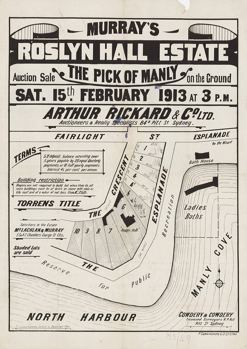 Fairlight St, The Crescent, The Esplanade, Commonwealth Pde, West Esplanade, Manly NSW 1913