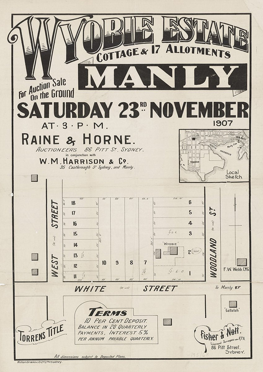 West St, Woodland St, White St, Balgowlah NSW 1907