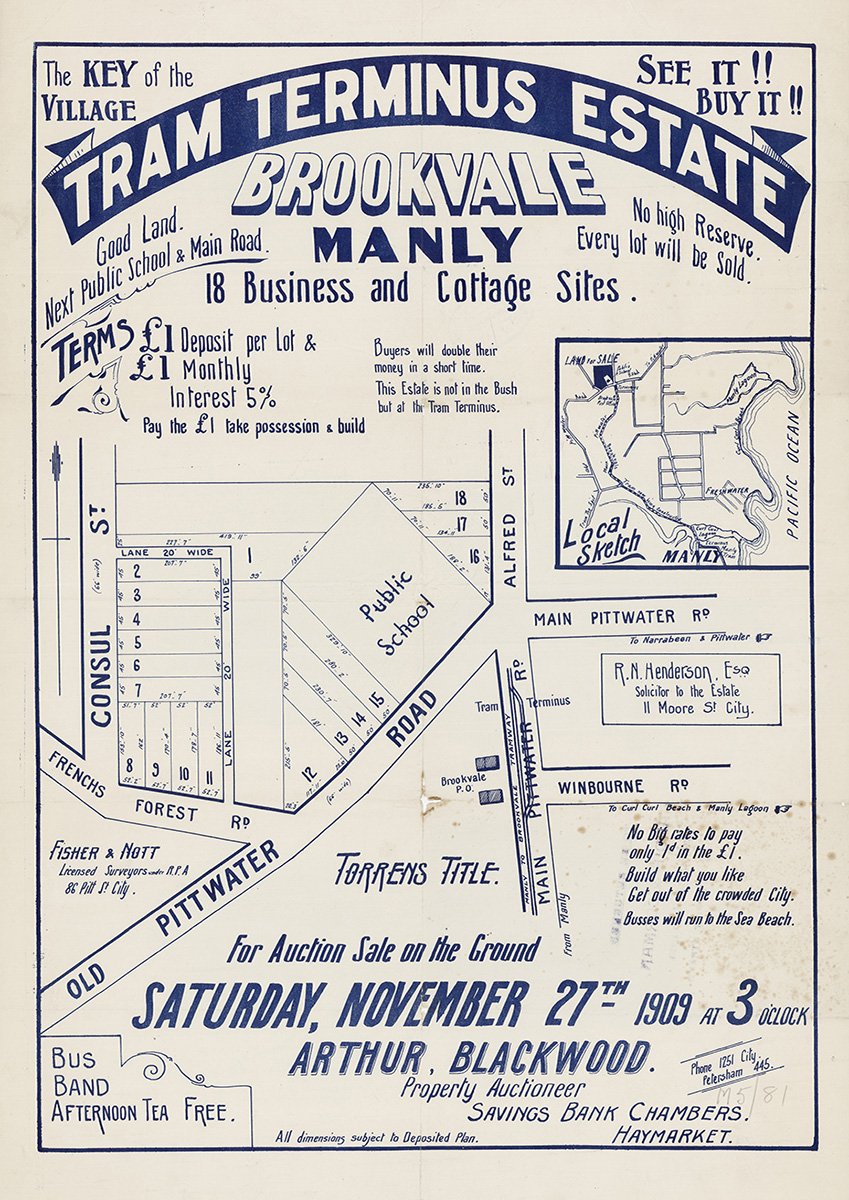 Old Pittwater Rd, Frenchs Forest Rd, Consul St, Alfred St, Winbourne Rd, Brookvale NSW 1909