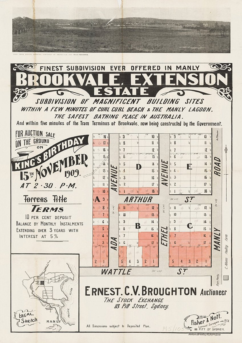 Ada Ave, Ethel Ave, Manly Rd, Arthur St, Wattle St, Brookvale NSW 1909