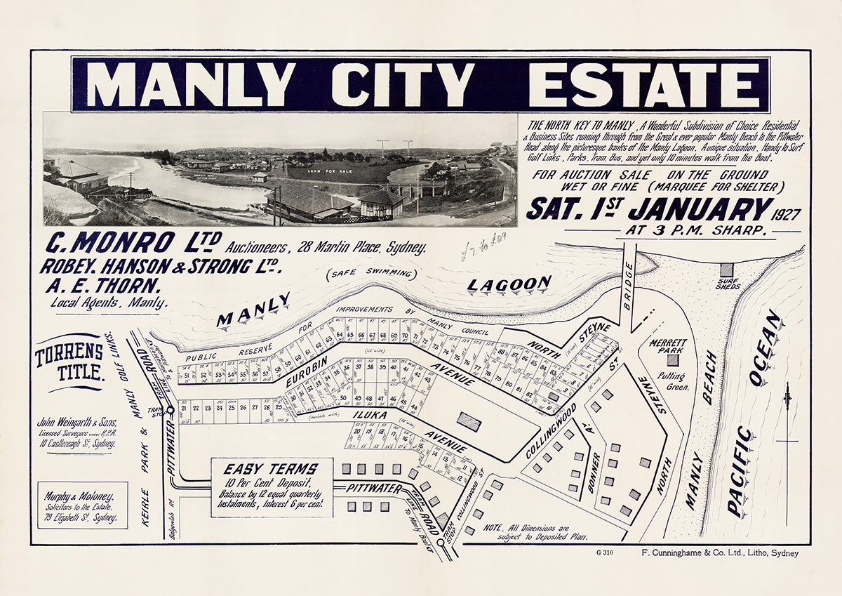 Pittwater Rd, Eurobin Ave, Collingwood St, North Steyne Rd, Bonner Ave, Iluka Ave, Manly NSW 1927