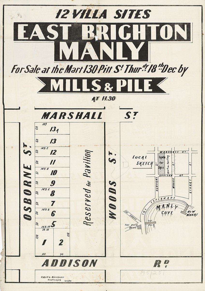 Osborne St, Marshall St, Woods St, Addison Rd, Manly NSW