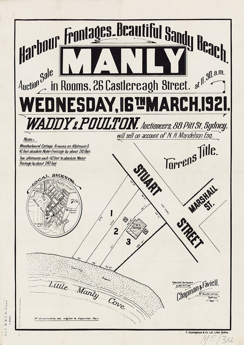 Stuart St, Marshall St, Manly NSW 1921