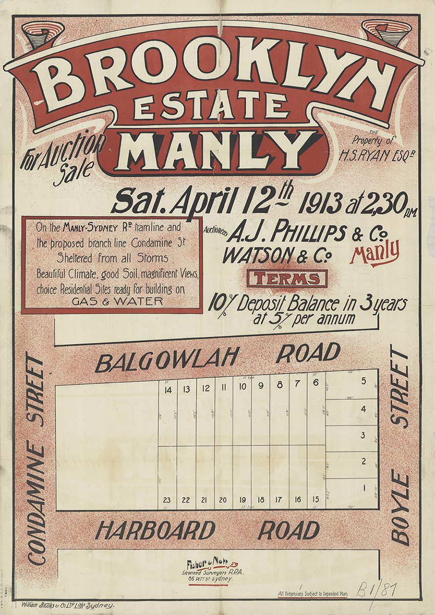 Balgowlah Rd, Harboard Rd, Condamine St, Boyle St, Lodge St Balgowlah NSW 1913