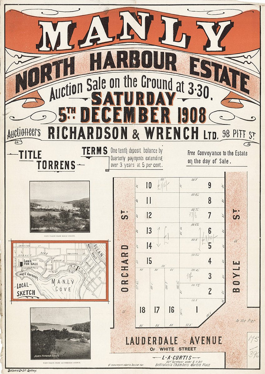 Lauderdale Ave, Orchard St, Boyle St, Fairlight, Balgowlah NSW 1908