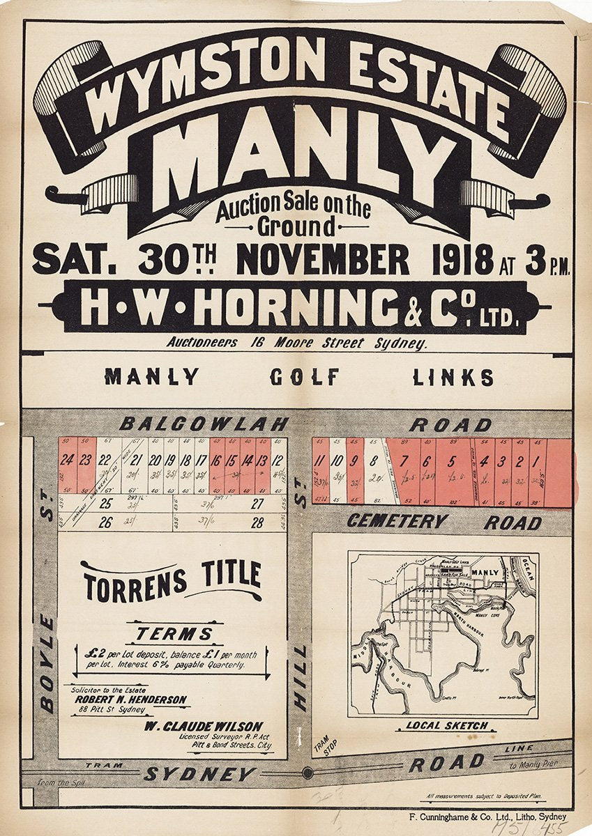 Boyle St, Balgowlah Rd, Cemetery Rd, Sydney Rd, Hill St, Fairlight NSW 1918