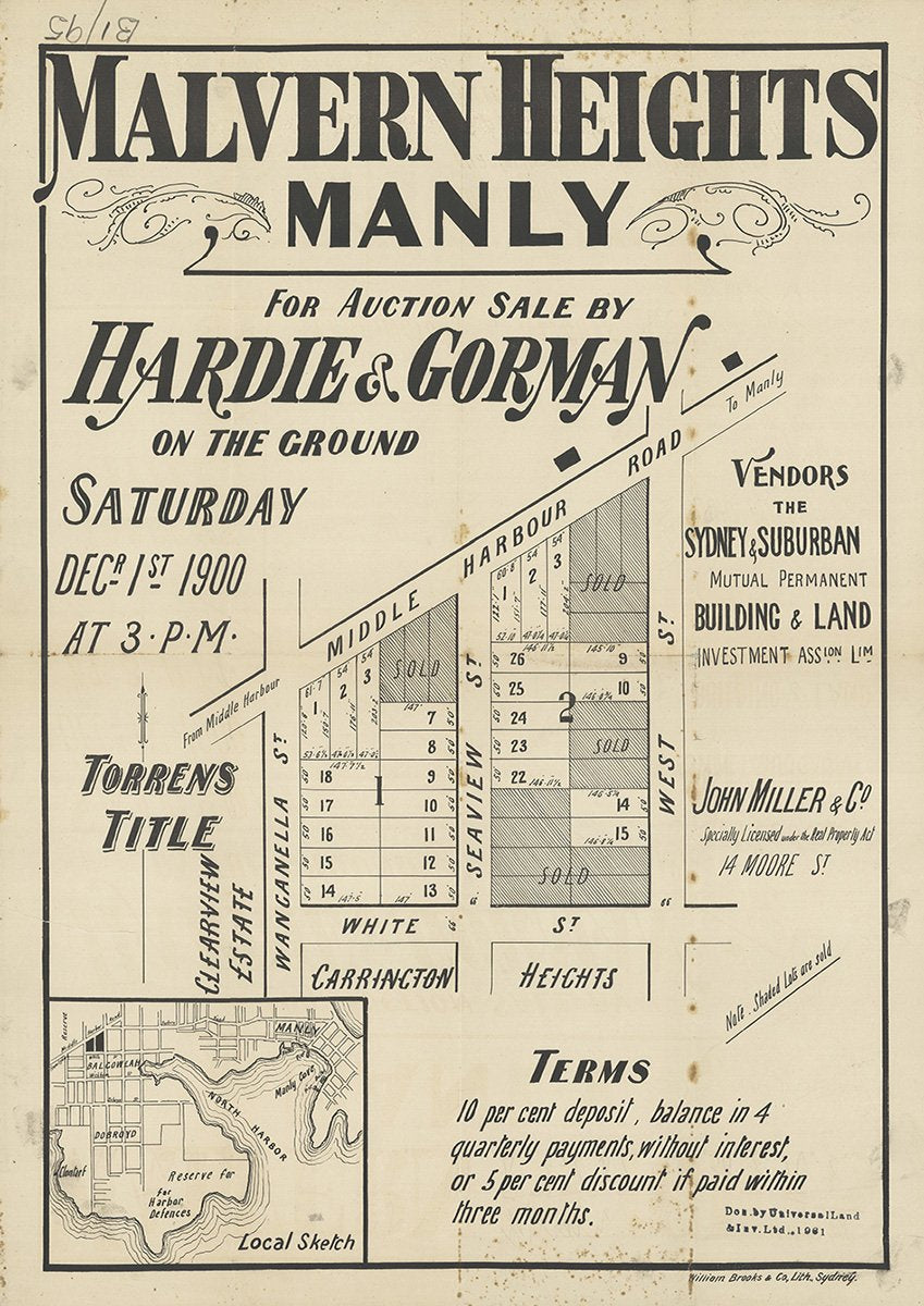 Middle Harbour Rd, West St, Seaview St, Wanganella St, White St, Sydney Rd, Balgowlah NSW 1900