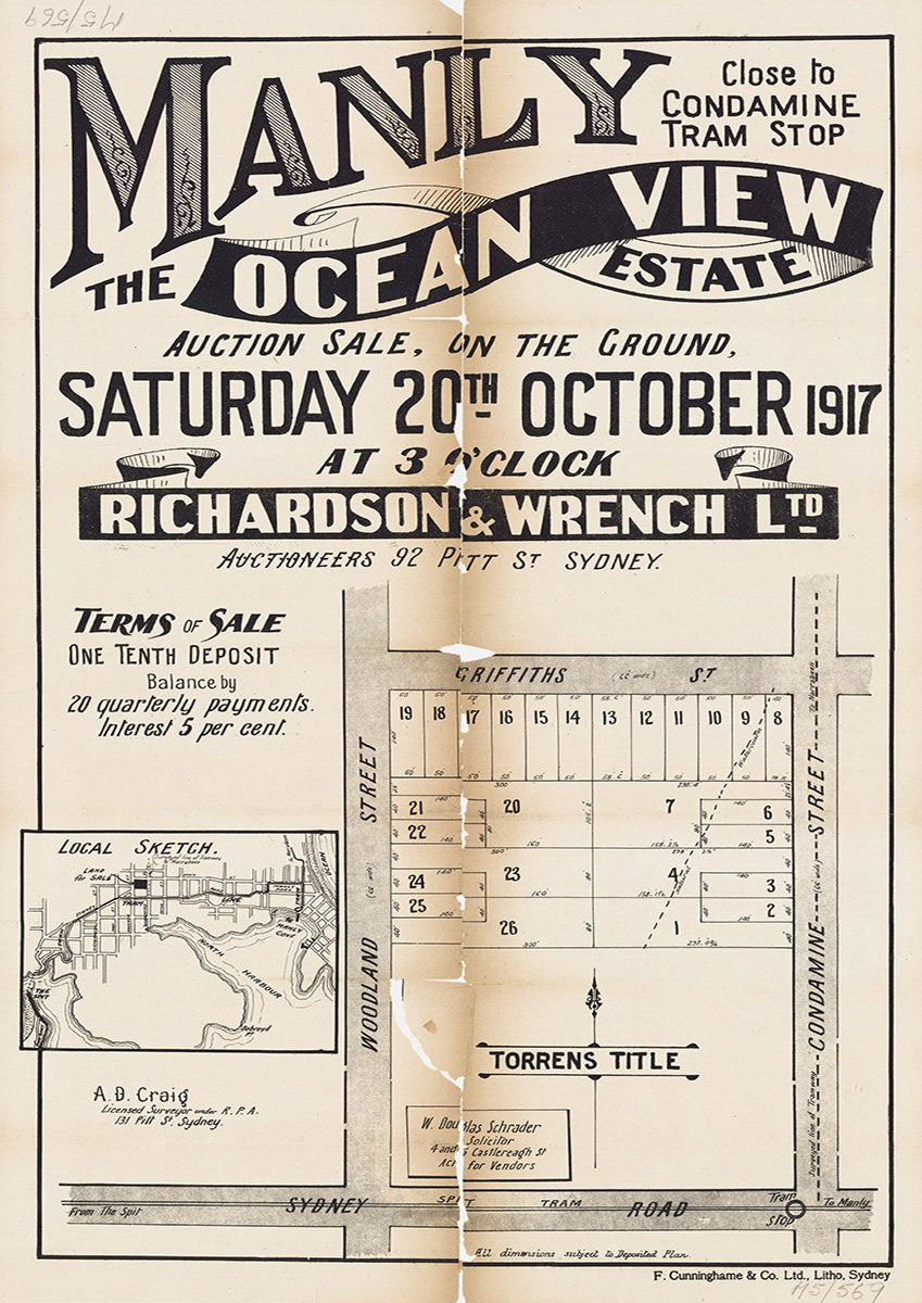 Woodland St, Griffiths St, Condamine St, Sydney Rd, Balgowlah NSW 1917