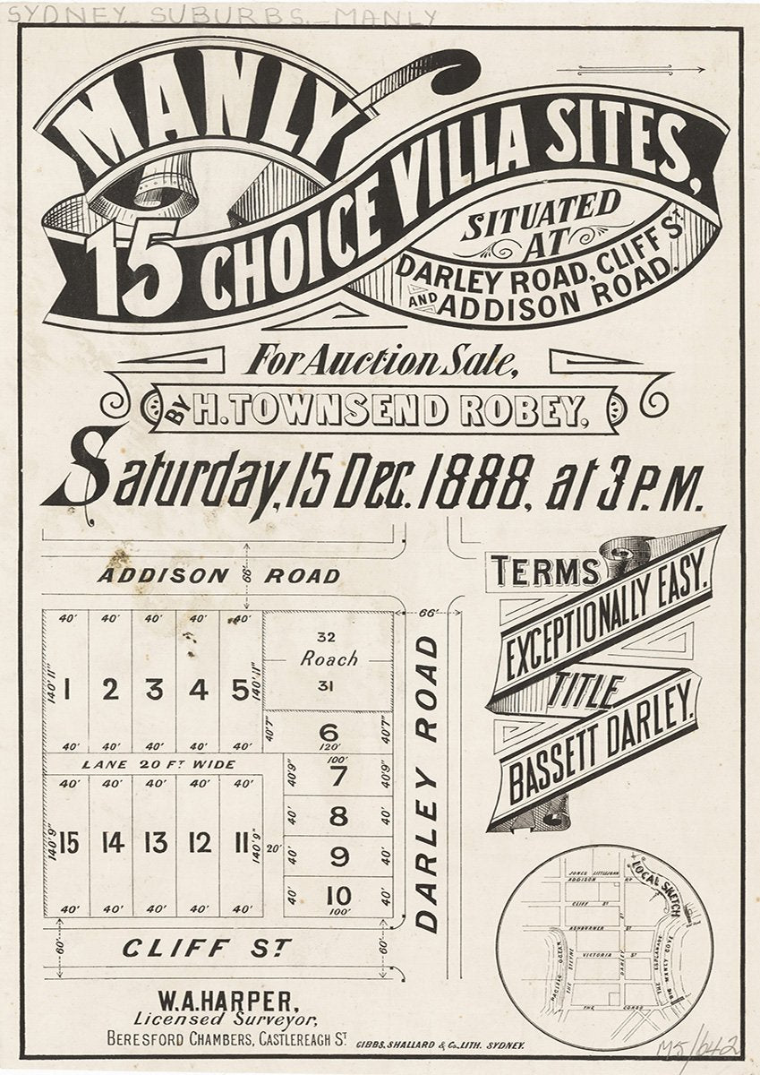 Addison Rd, Darley Rd, Cliff St, Manly NSW 1888