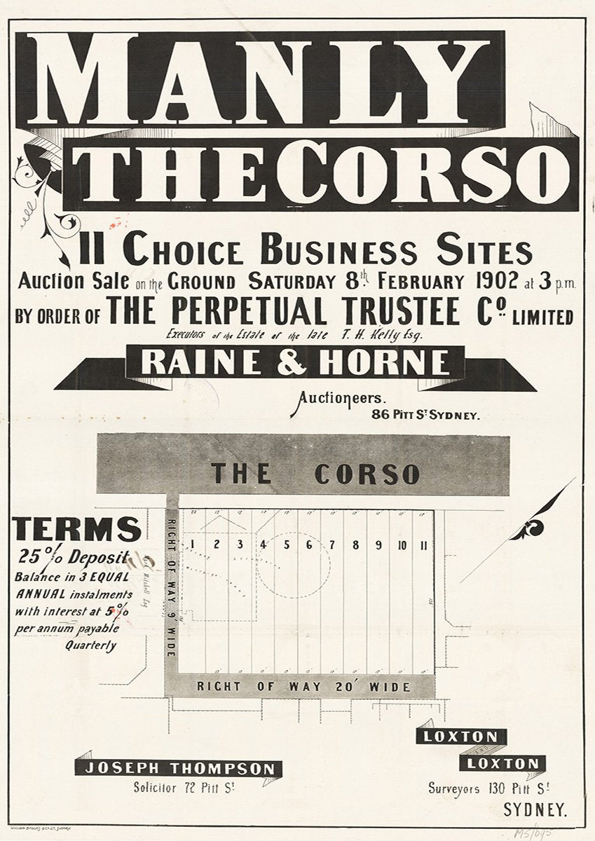 The Corso, Manly NSW 1902