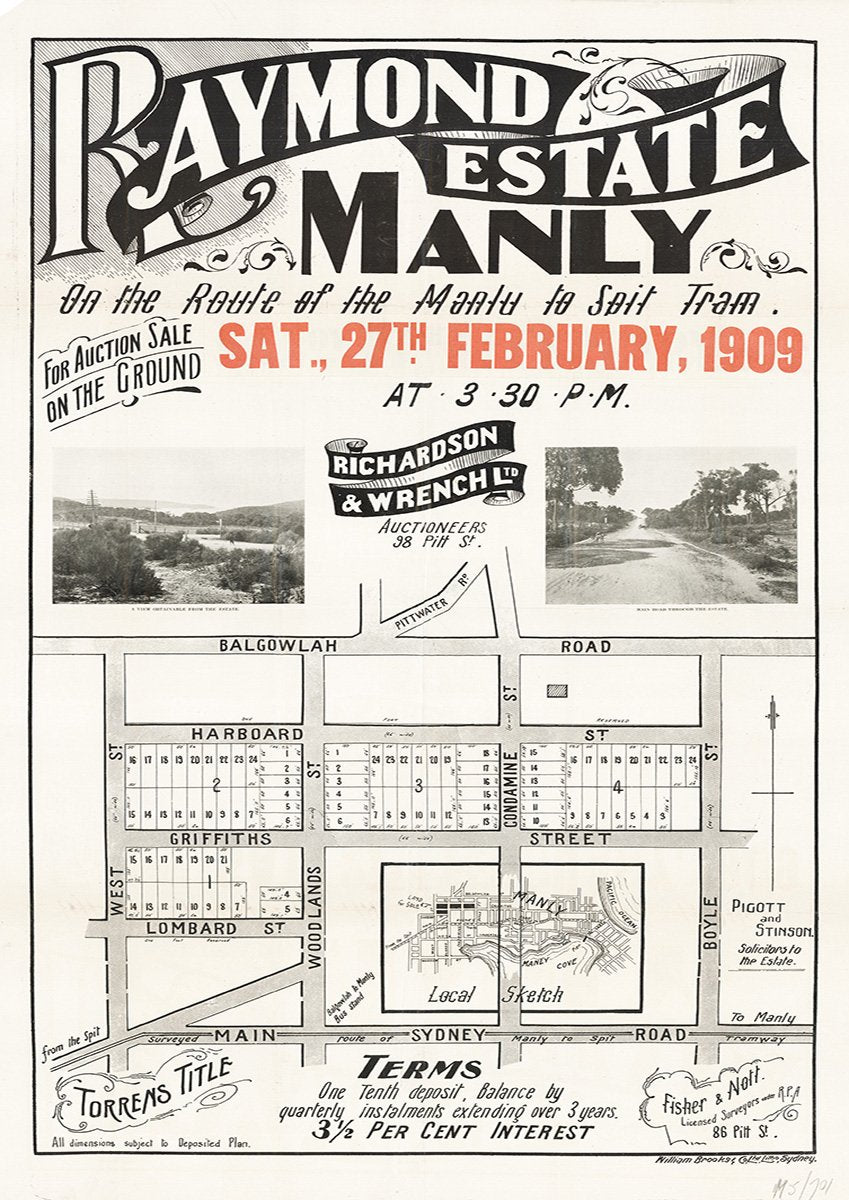 Balgowlah Rd, Boyle St, Main Sydney Rd, Lombard St, Griffiths St, Harbord St, Woodlands St, Condamine St, West St, Pittwter Rd, Balgowlah NSW 1909