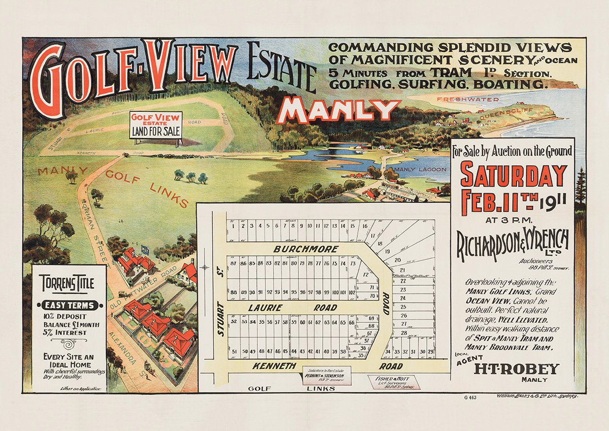 Kenneth Rd, Stuart St, Burchmore Rd, Laurie Rd, Manly Vale NSW 1911