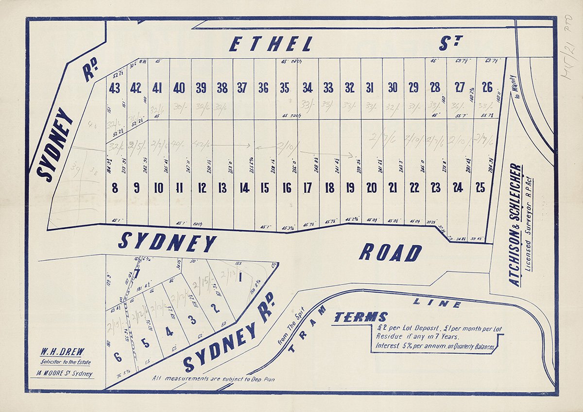 Sydney Rd, Ethel St, Seaforth NSW