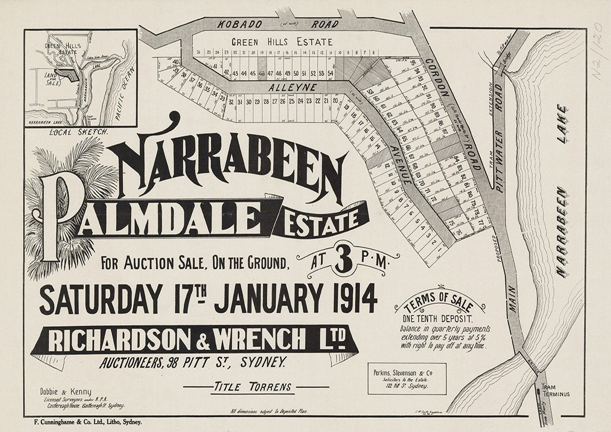 Main Pittwater Rd, Gordon Rd, Kobado Rd, Alleyne Ave, Gordon St, Powderworks Rd, North Narrabeen NSW 1914