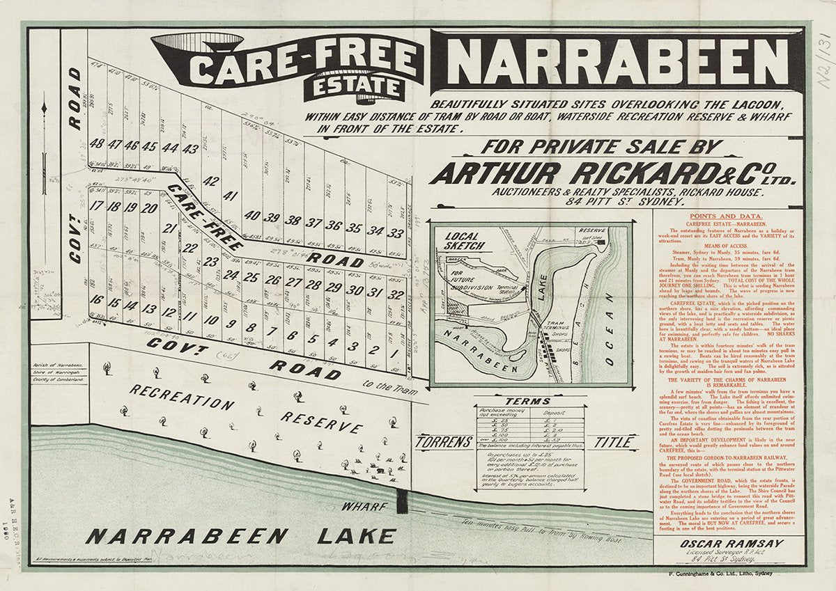 Care - Free Rd, Carefree Rd, Mirrool St, Wakehurst Parkway, North Narrabeen NSW