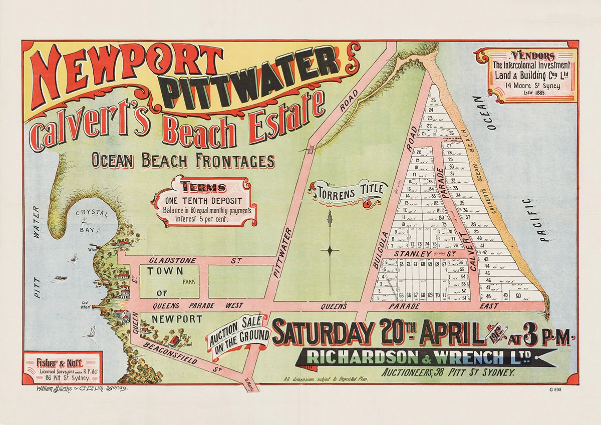 Beaconsfield St, Queen St, Gladstone St, Pittwater Rd, Bulgola Rd, Calvert Pde, Queen's Pde East, Barrenjoey Rd, Myola Rd, Stanley St, Queens Pde West, Newport, Pittwater, NSW 1912