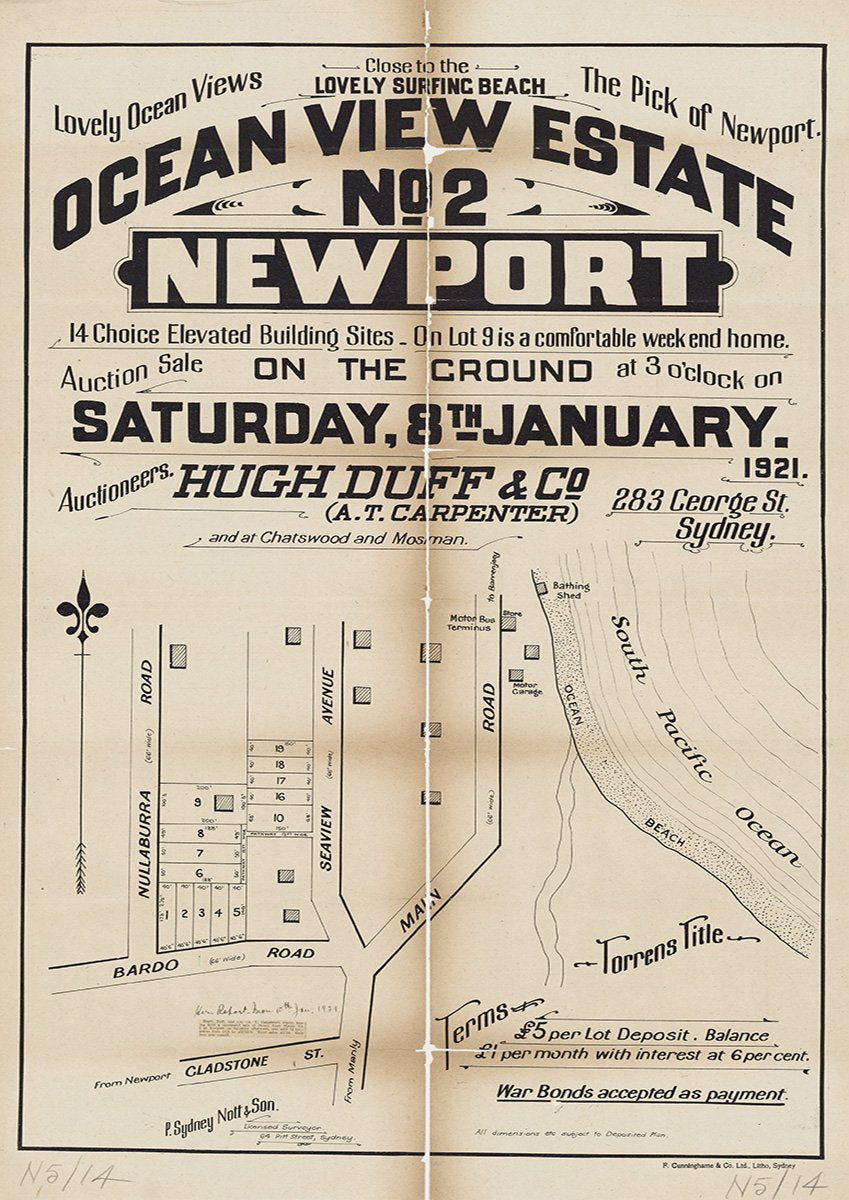 Bardo Rd, Nullaburra Rd, Seaview Ave, Gladstone St, Manly Rd, Barrenjoey Rd, Newport NSW 1921