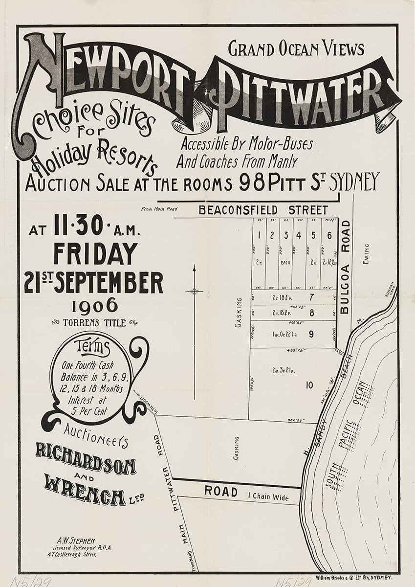 Bulgoa Rd, Beaconsfield St, Newport NSW 1906