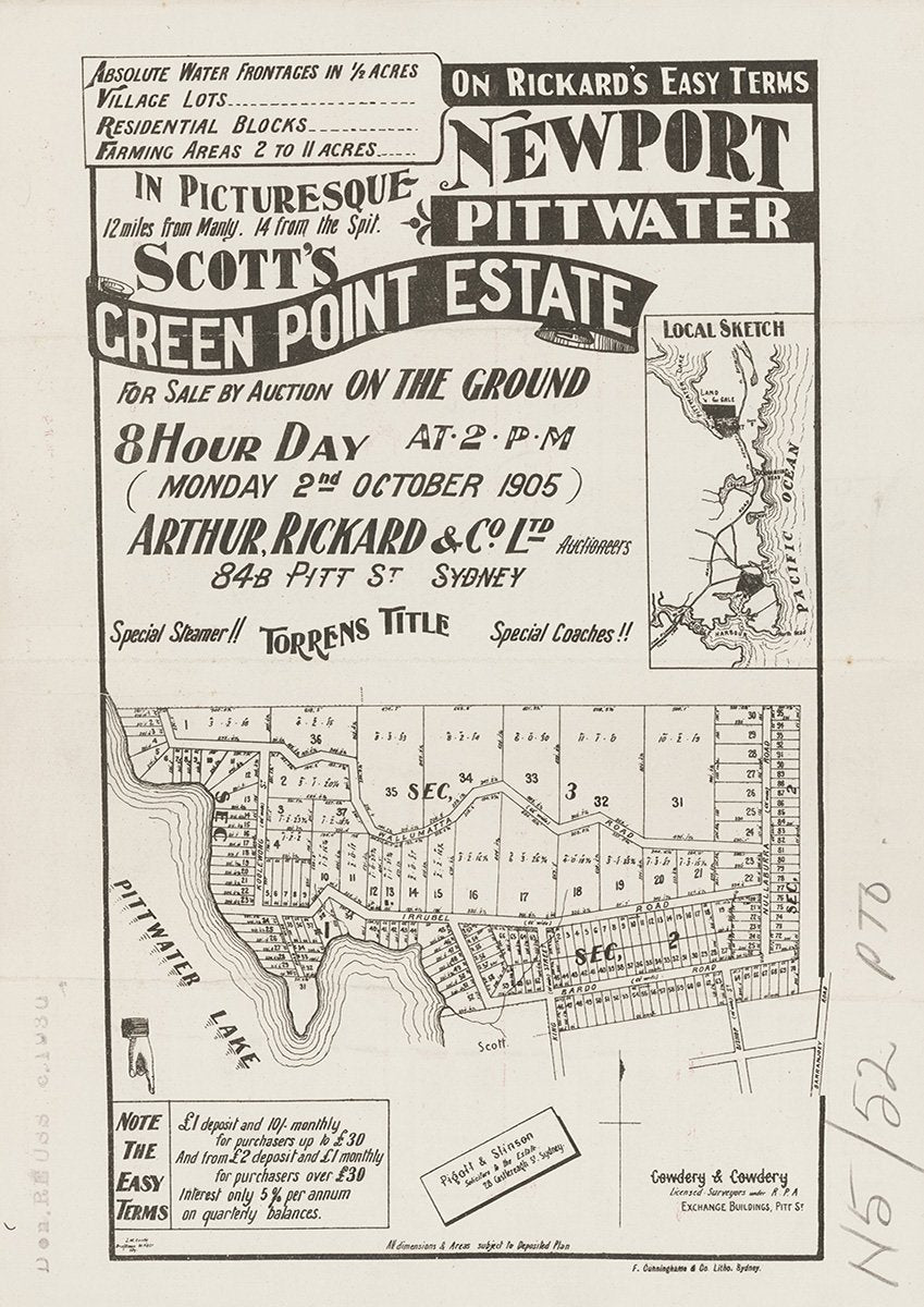 Wallumatta Rd, Irrubel Rd, Bardo Rd, Koolewong St, King St, Nullaburra Rd, Barrenjoey Rd, Crystal St, Mitala St, Prince Alfred Pde, Newport, Pittwater NSW 1905