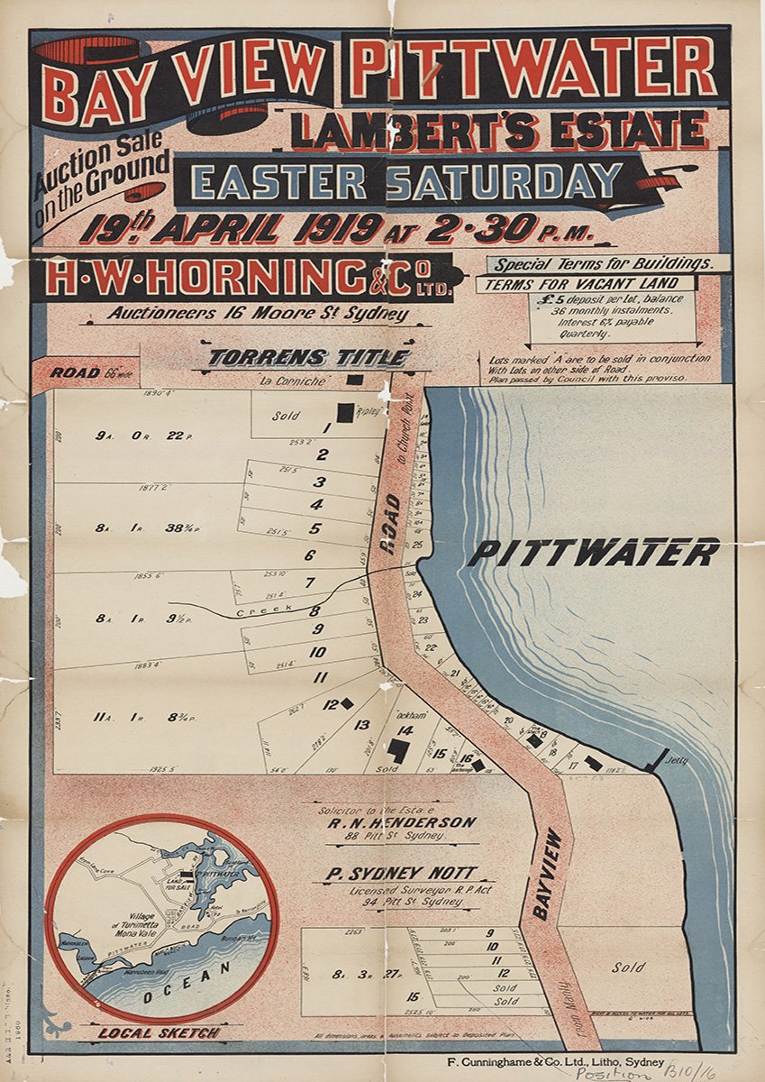 Bayview Rd, Pittwater Rd, Bayview NSW 1919