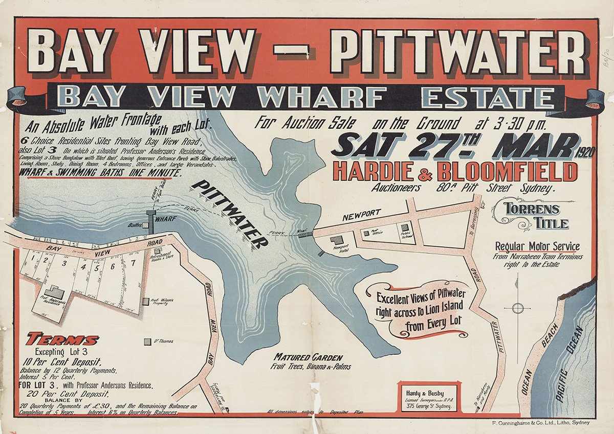 Bay View Rd, Pittwater Rd, Bayview, Mona Vale NSW 1920