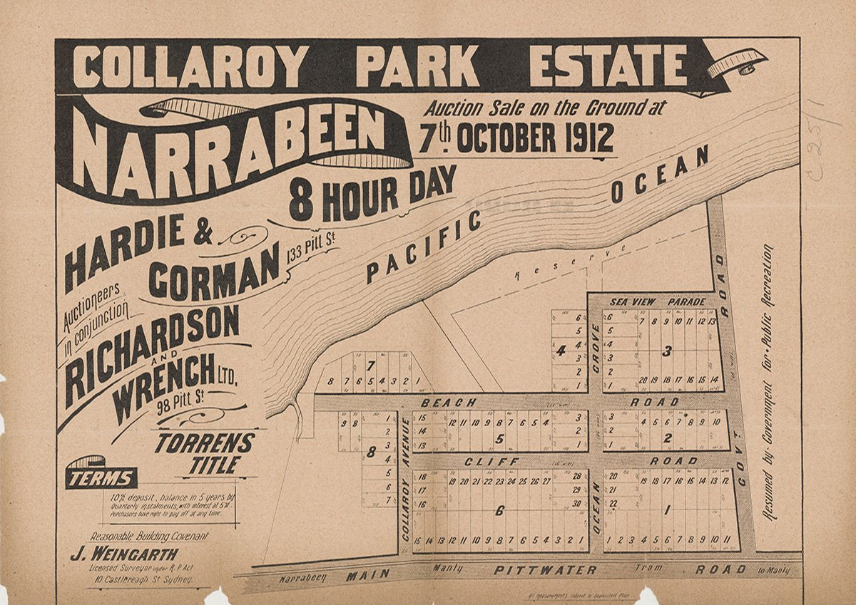 Pittwater Rd, Beach Rd, Cliff Rd, Collaroy Ave, Ocean Grove, Sea View Pde, Collaroy NSW 1912