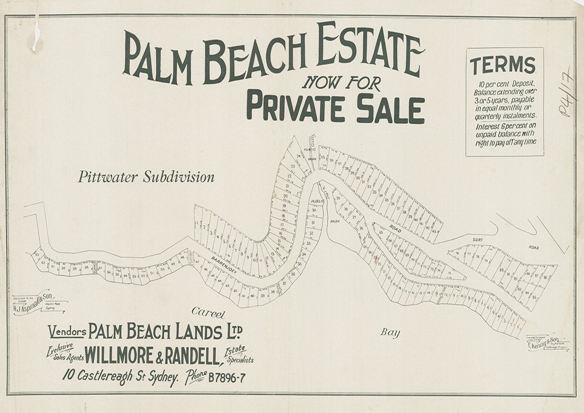 Barrenjoey Rd, Surf Rd, Palm Beach, Pittwater NSW