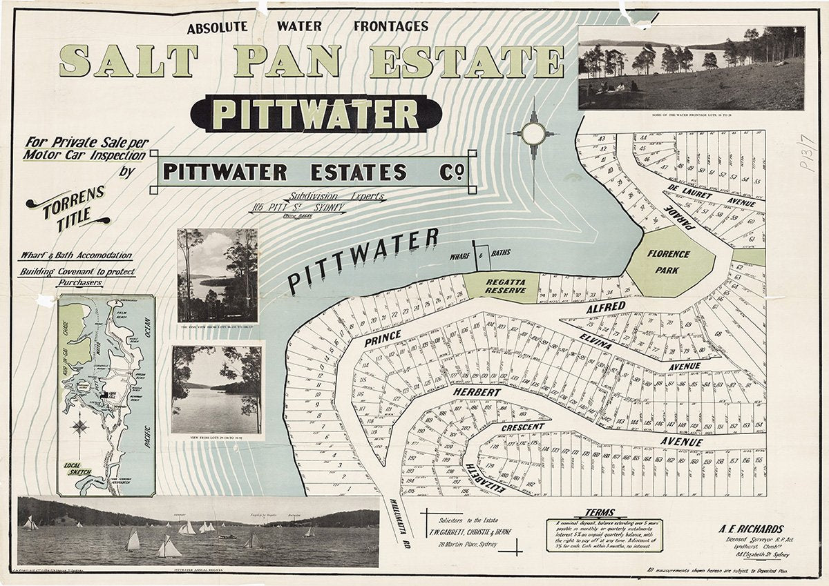 Prince Alfred Pde, Herbert Ave, Elizabeth Cres, Elvina Ave, De Lauret Ave, Wallumatta Rd, Newport, Pittwater NSW